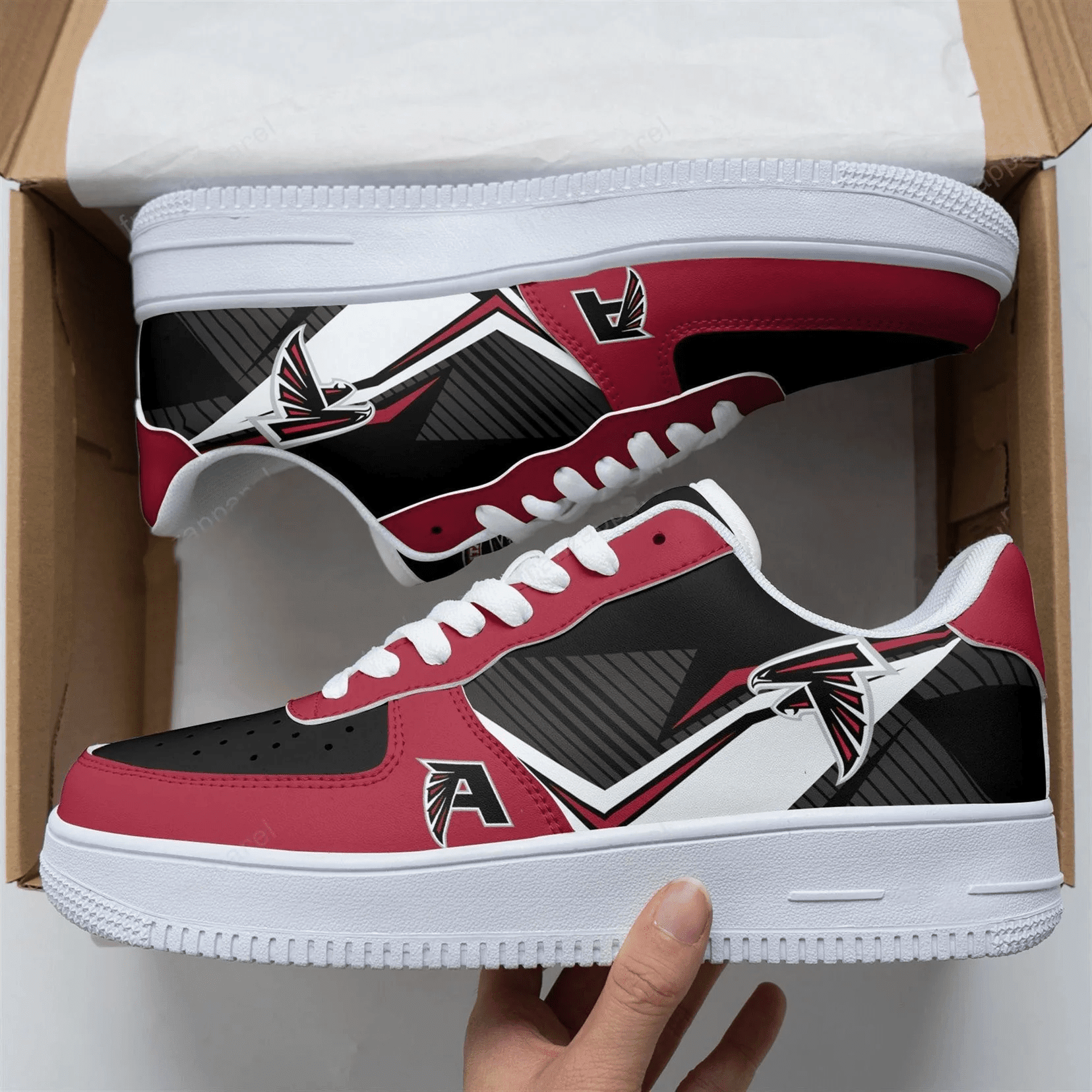 Atlanta Falcons Football Air Force 1 Shoes