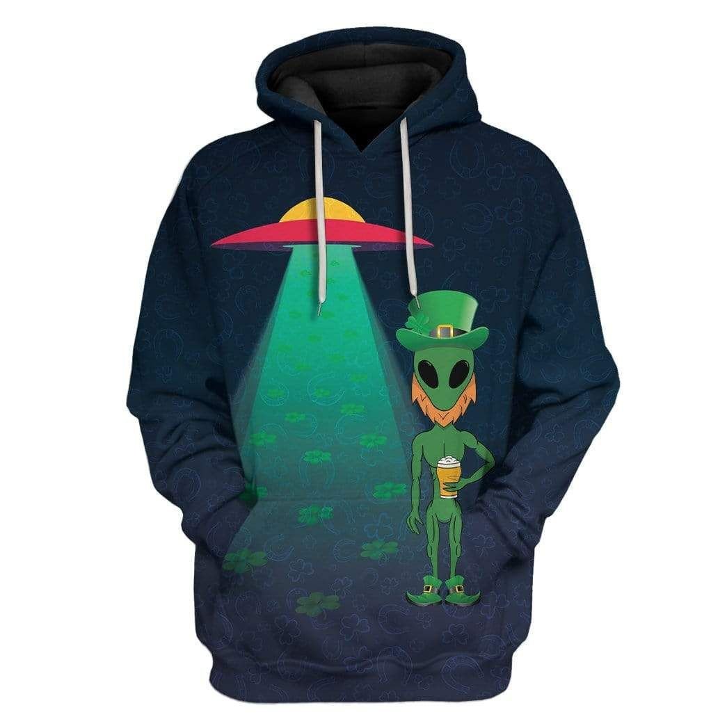 Alien St Patrick’S Day Custom Cosplay T-Shirts Hoodies Apparel