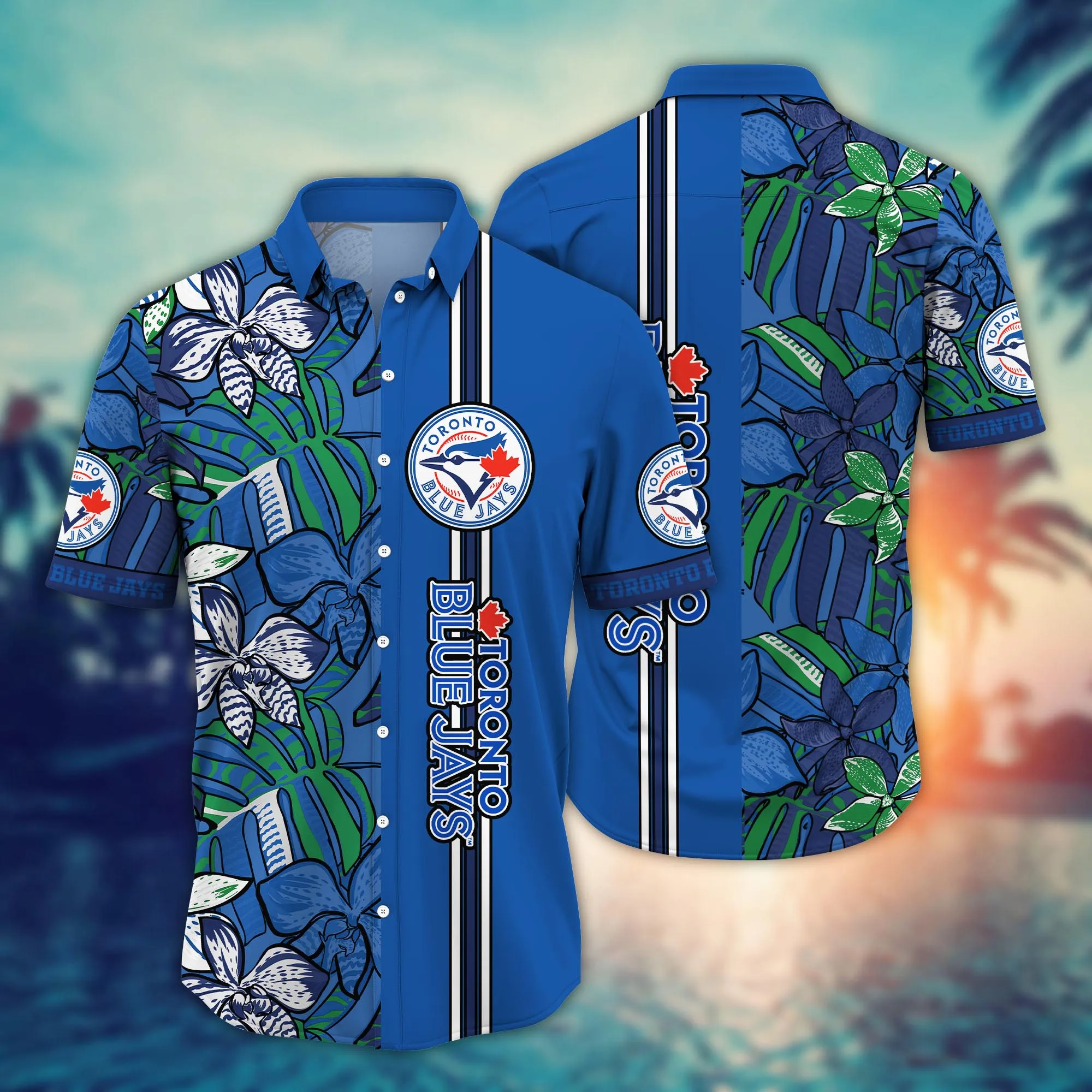 Toronto Blue Jays Mlb Hawaiian Shirt Daylight Aloha Shirt