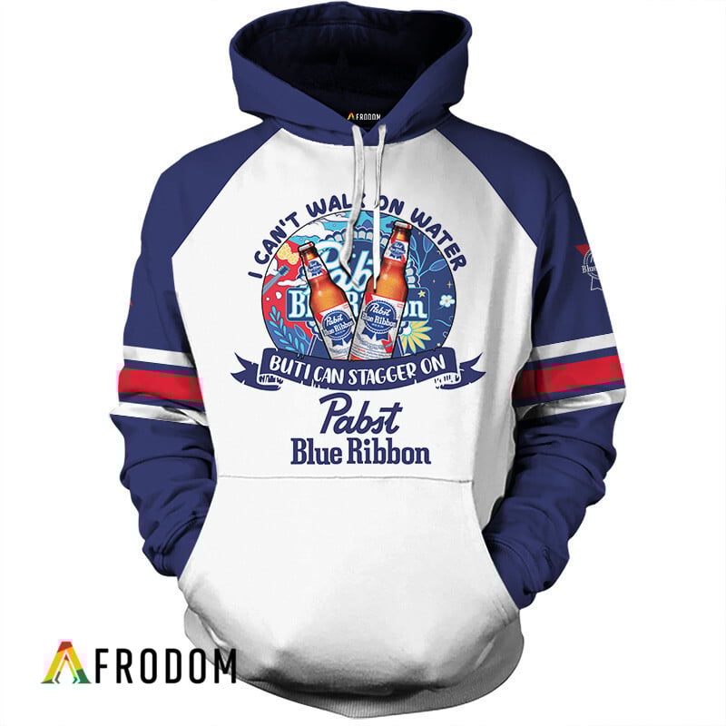 Personalized I Can Stagger On Pabst Blue Ribbon Hoodie & Zip Hoodie