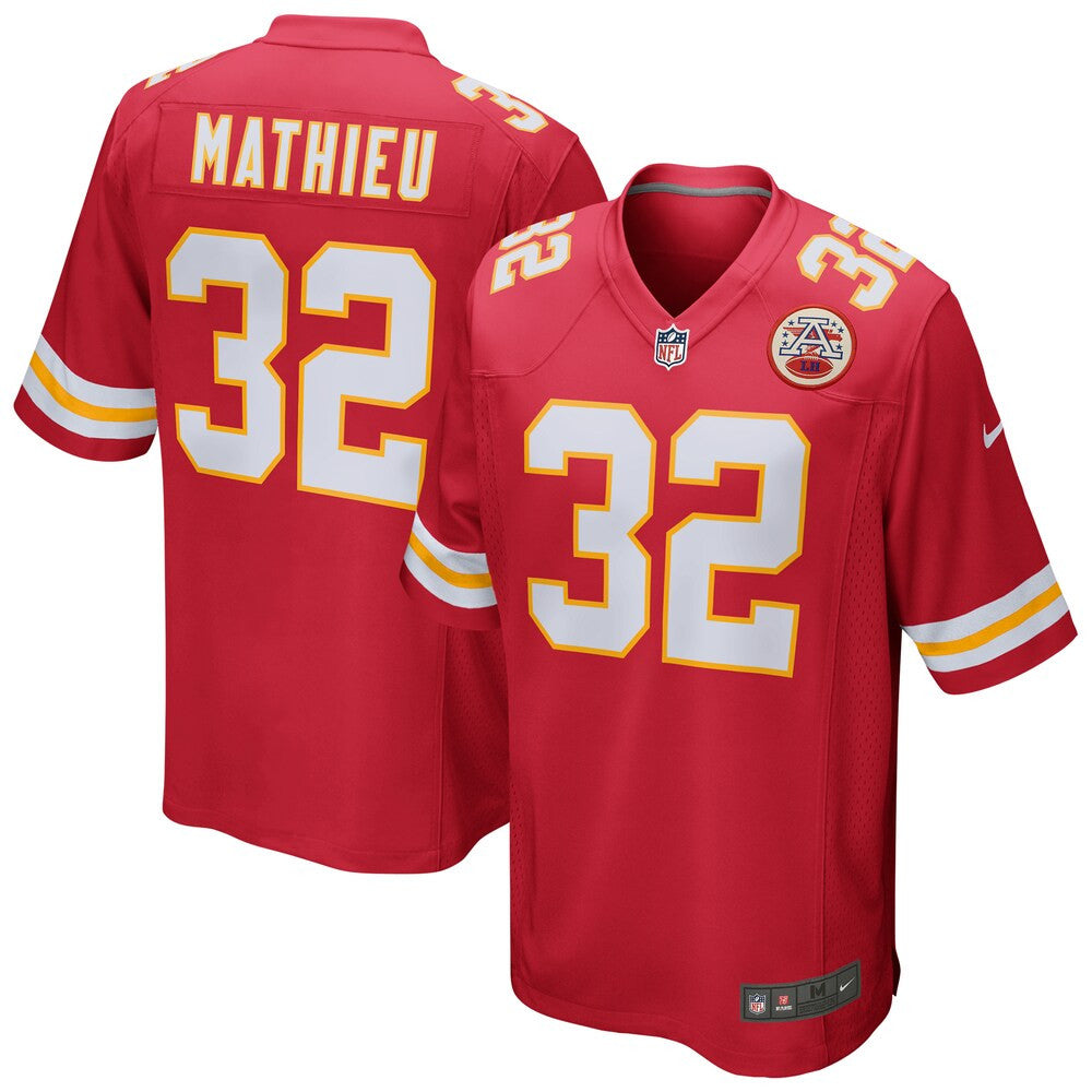 Men’S Kansas City Chiefs Tyrann Mathieu Nike Red Game Jersey