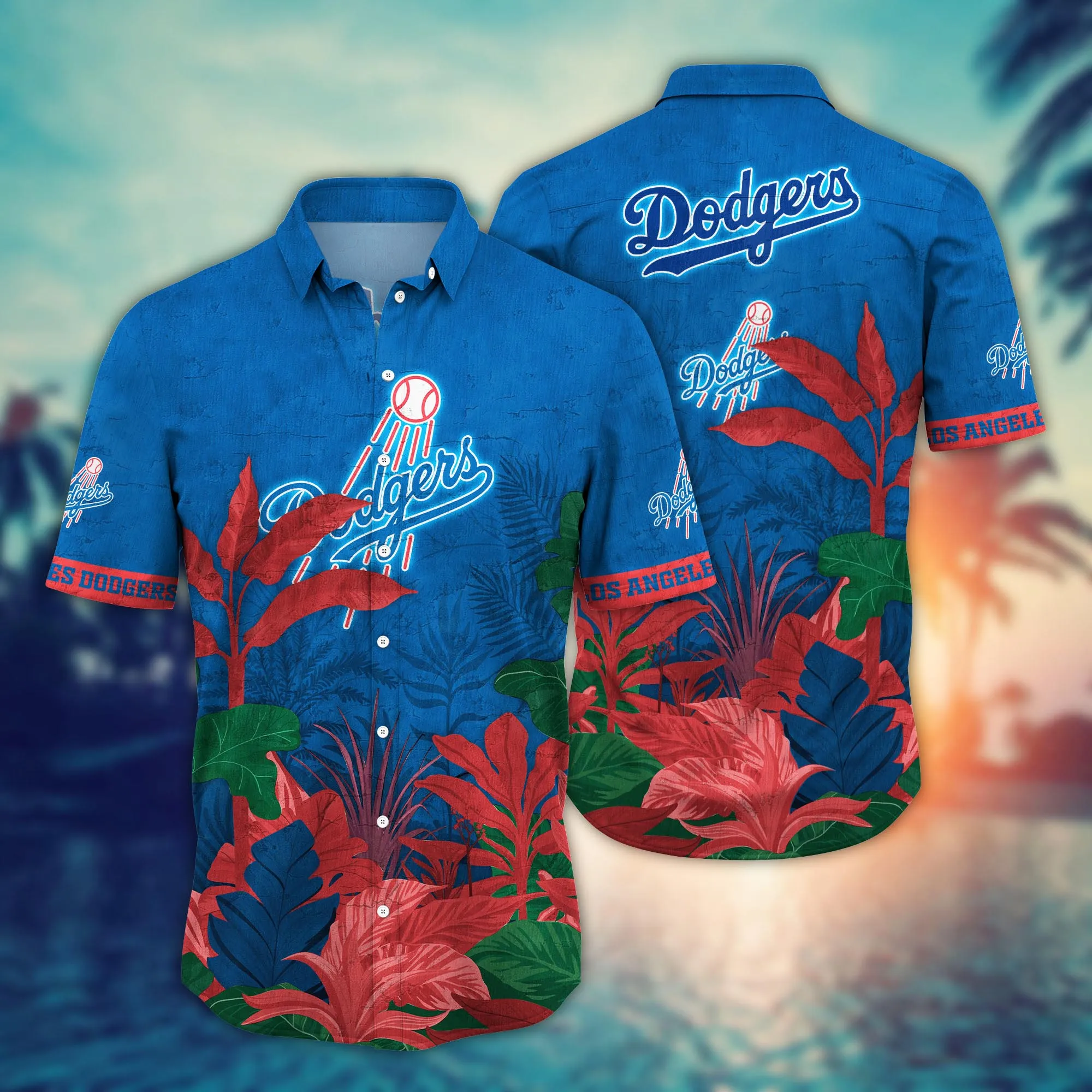 Los Angeles Dodgers Mlb Hawaiian Shirt Ceiling Fans Aloha Shirt