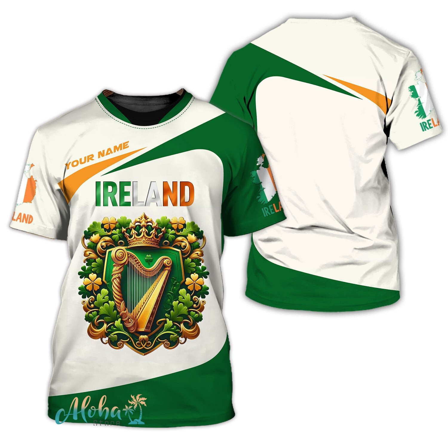 Personalized Ireland Pride Shirt – Embrace The Irish Spirit