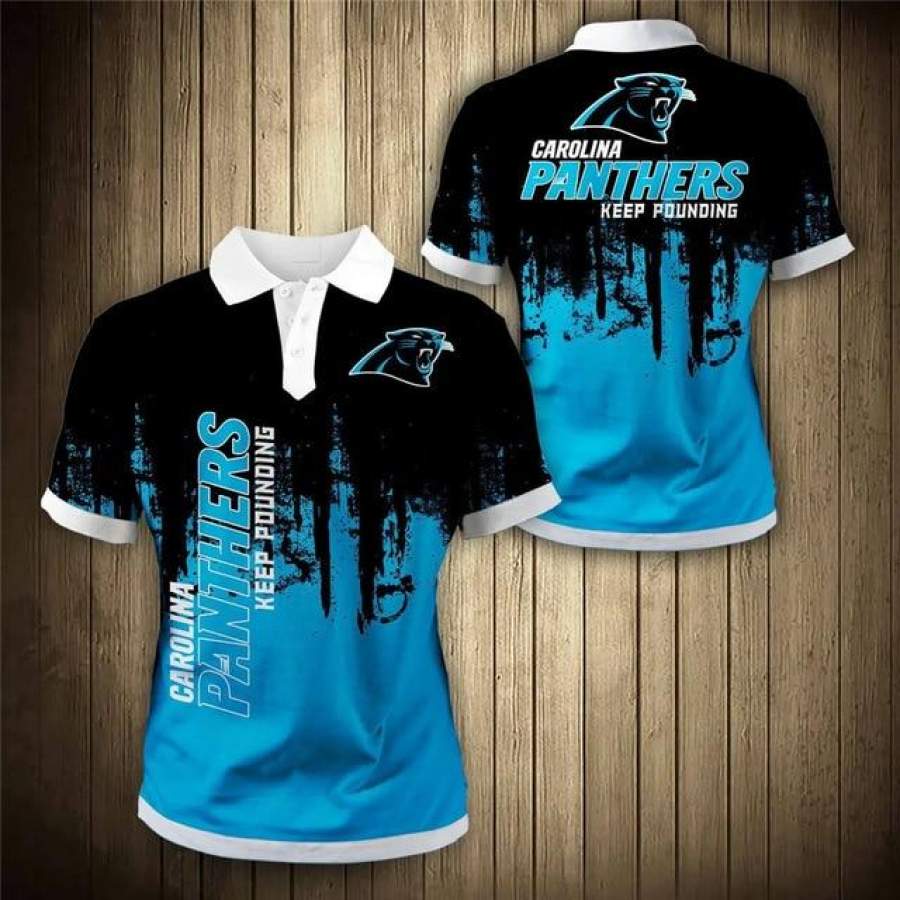 Carolina Panthers 3D Polo Shirt - Funnymugsandshirts Fashion