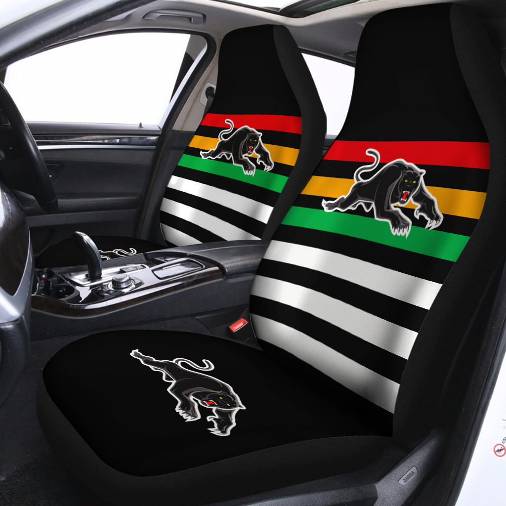 Penrith Panthers Car Seat Cover Set CSC1440