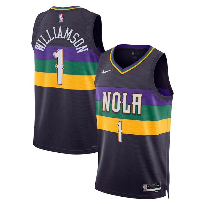 Zion Williamson New Orleans Pelicans Unisex 2023 Swingman Jersey – City Edition – Purple