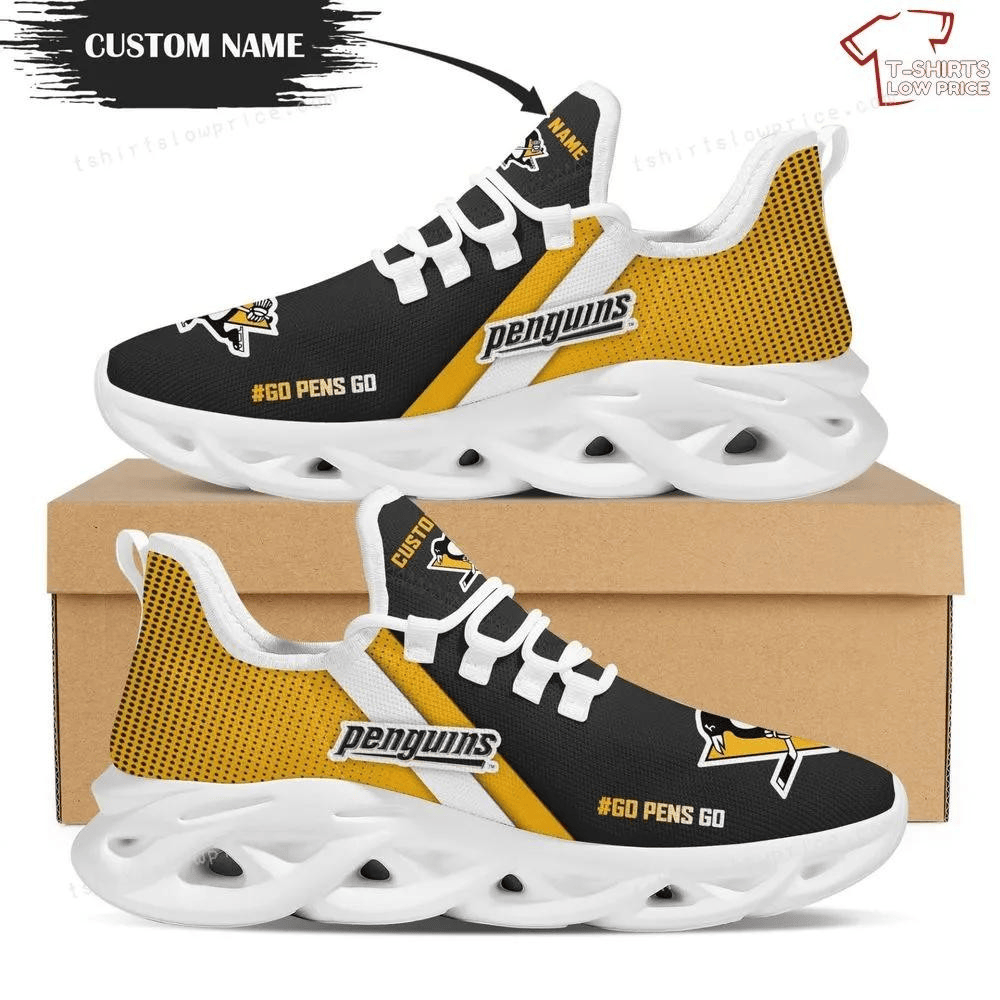 Personalize Pittsburgh Penguins Max Soul Shoes