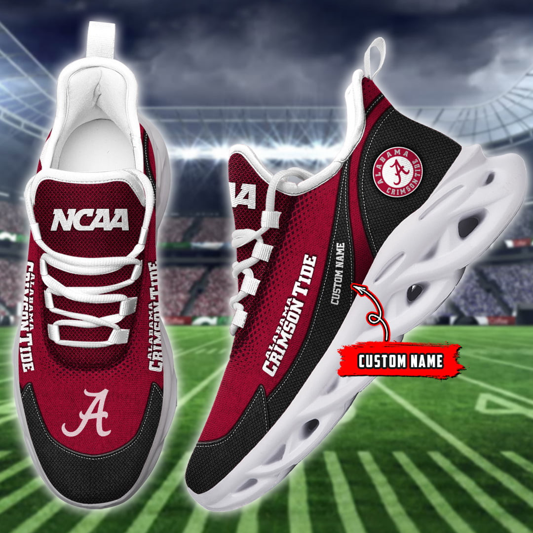 Alabama Crimson Tide Max Soul Shoes Sneakers For Men And Women 1990