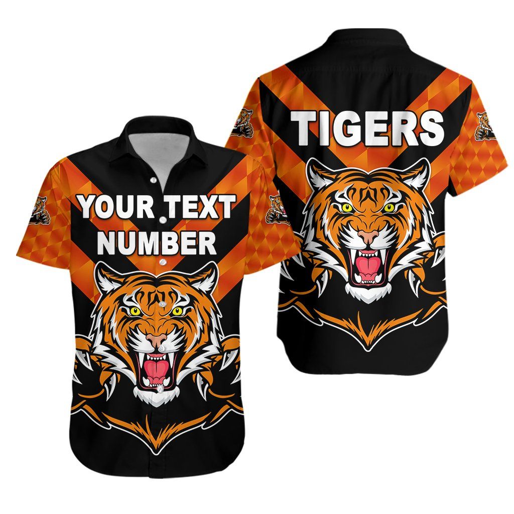 Balmain Hawaiian Shirt Tigers Black …