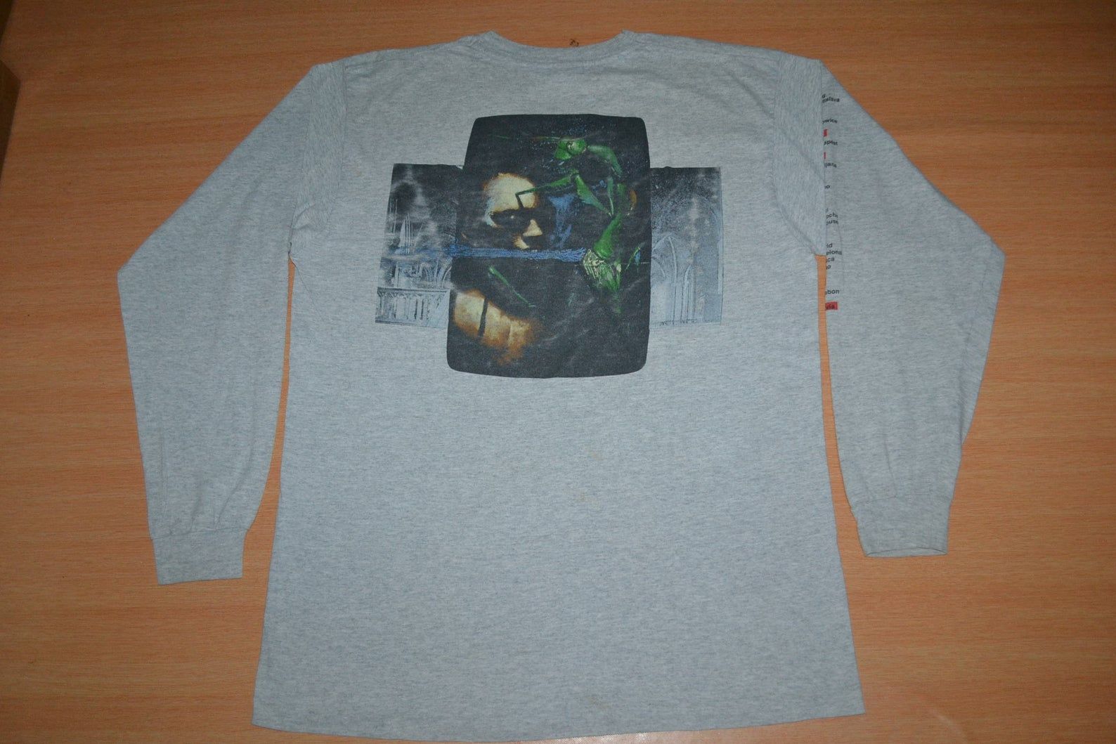 Vintage 1993 Kreator Renewal World After The Rain Euro Tour Concert Ls Promo Rare T-Shirt Shirt