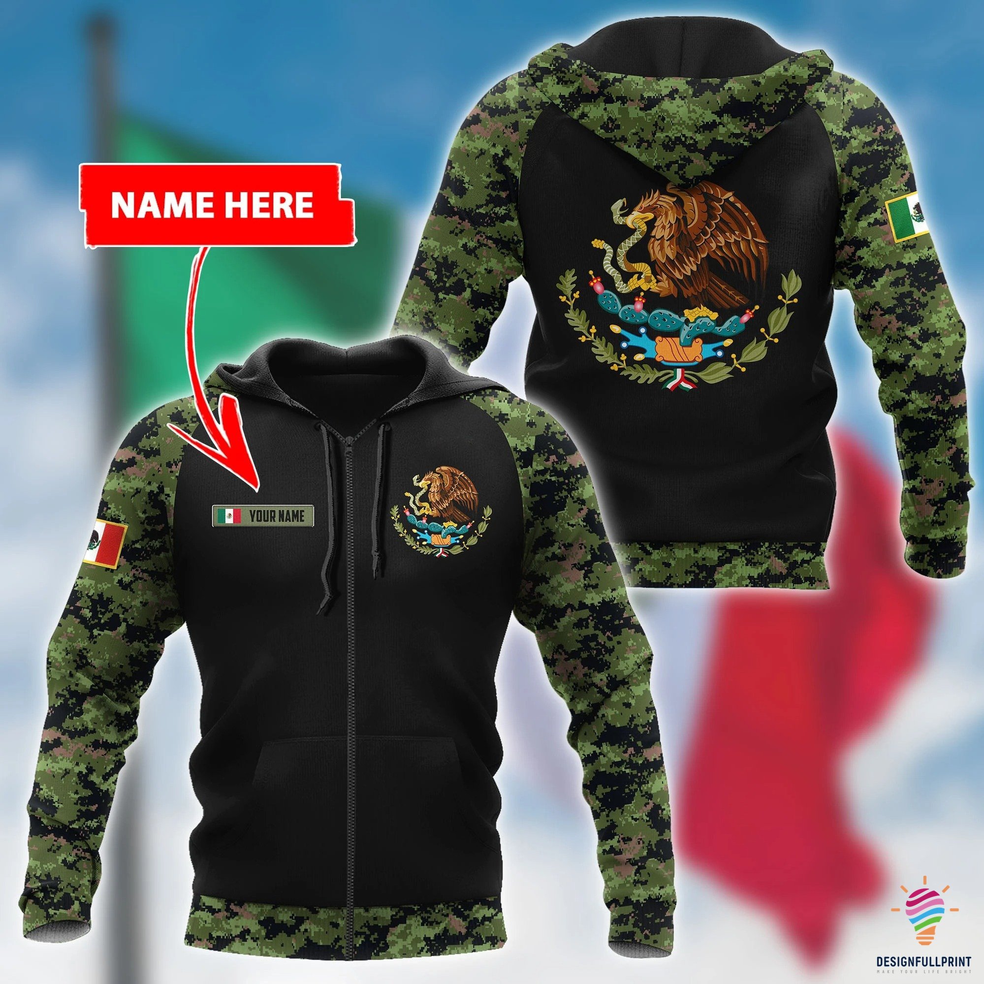 Mexico Hoodie Lh Mexico Gifts
