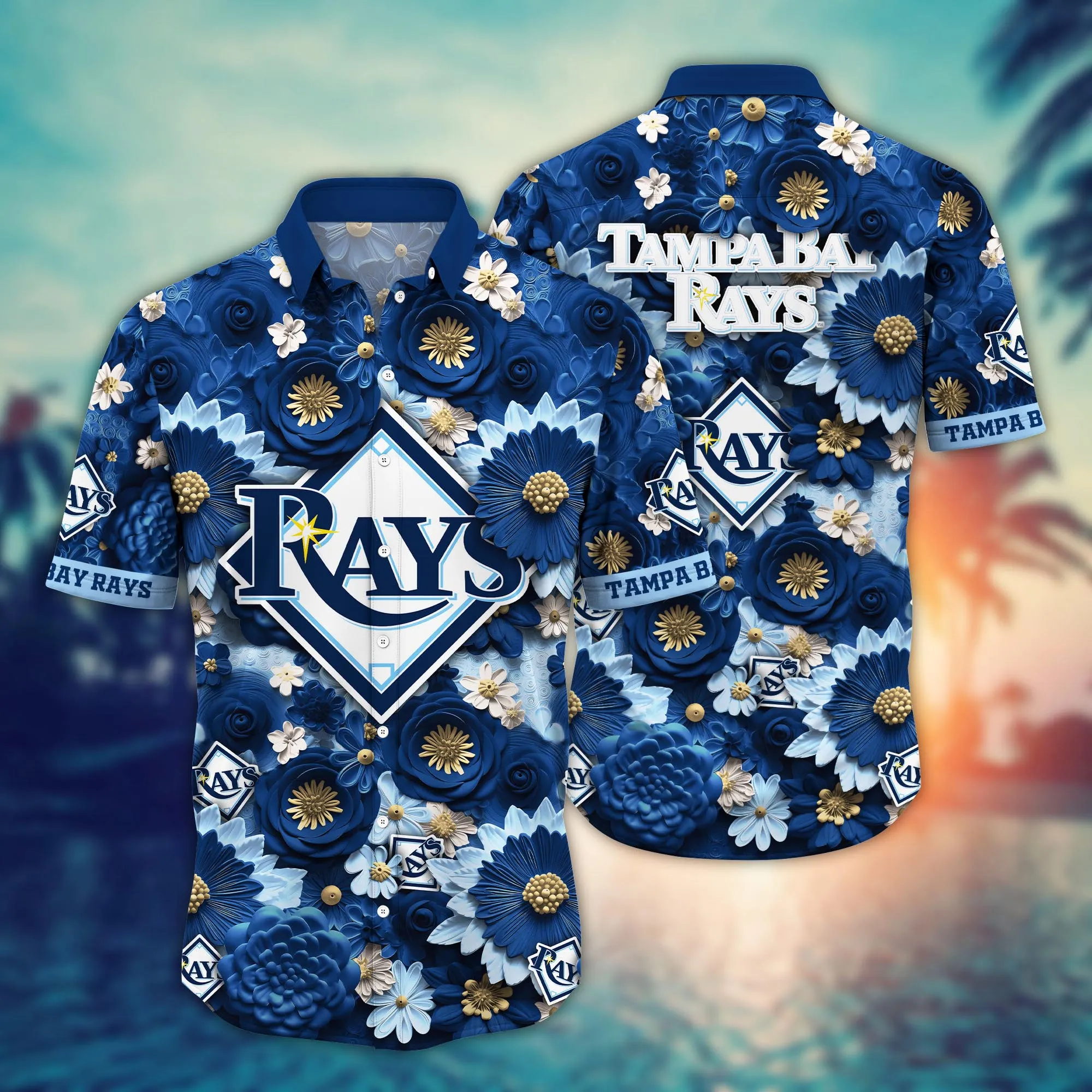 Tampa Bay Rays Mlb Hawaiian Shirt Trending For This Summer Customize Shirt Any Team