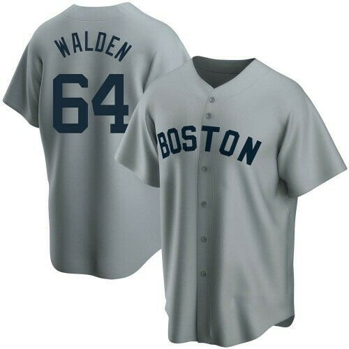 Marcus Walden 64 Boston Red Sox Gray Ver2 All Over Print Baseball Jersey For Fans