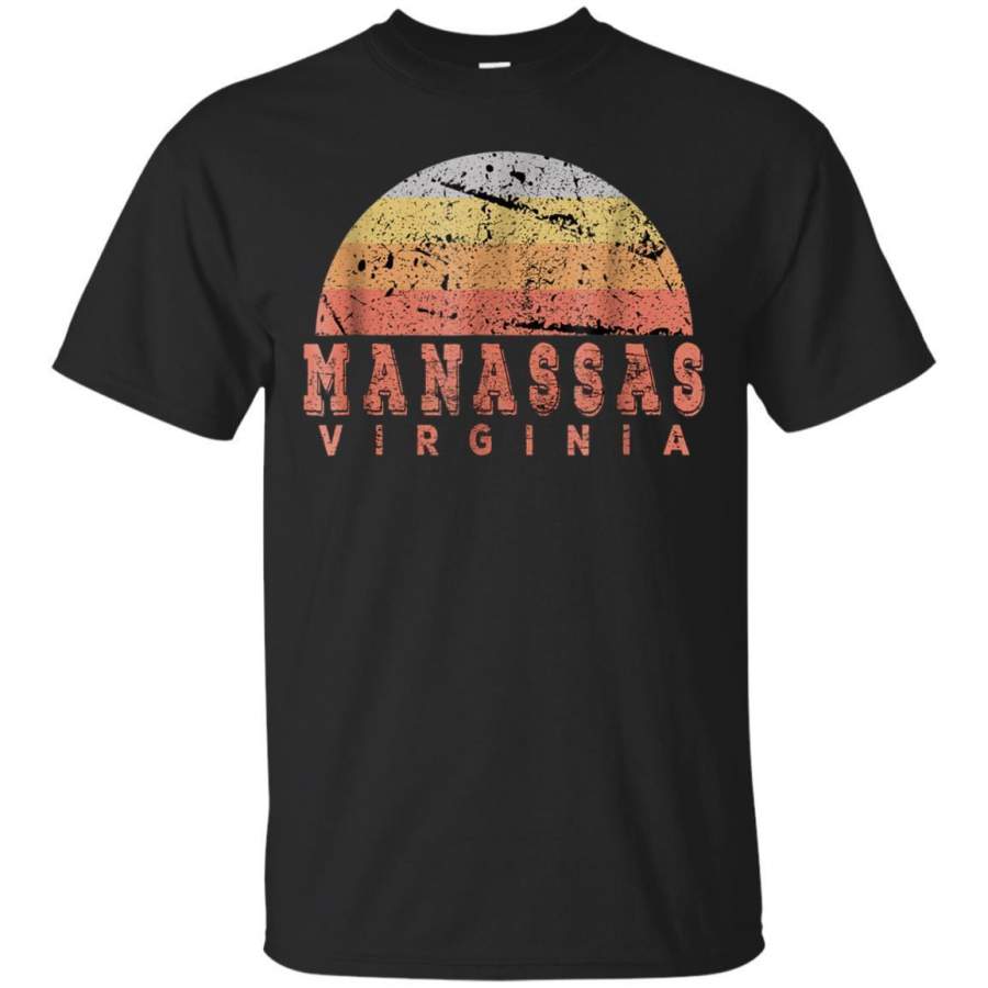 AGR Manassas Virginia Retro Vintage Sunset Shirt Jaq T-shirt