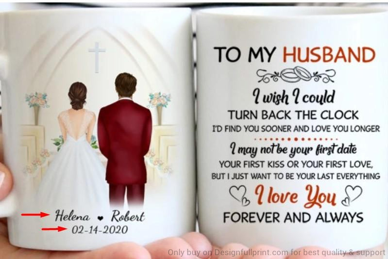 Wedding Couple Valentine Mug Couple …