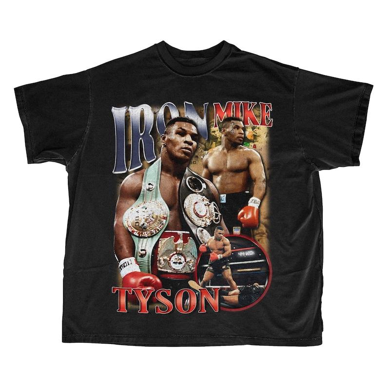 Mike Tyson T-Shirt, 90s Vintage Boxi &hellip;