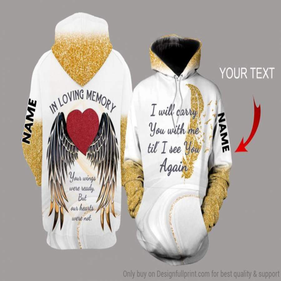 Personalized In Loving Memory I Will …