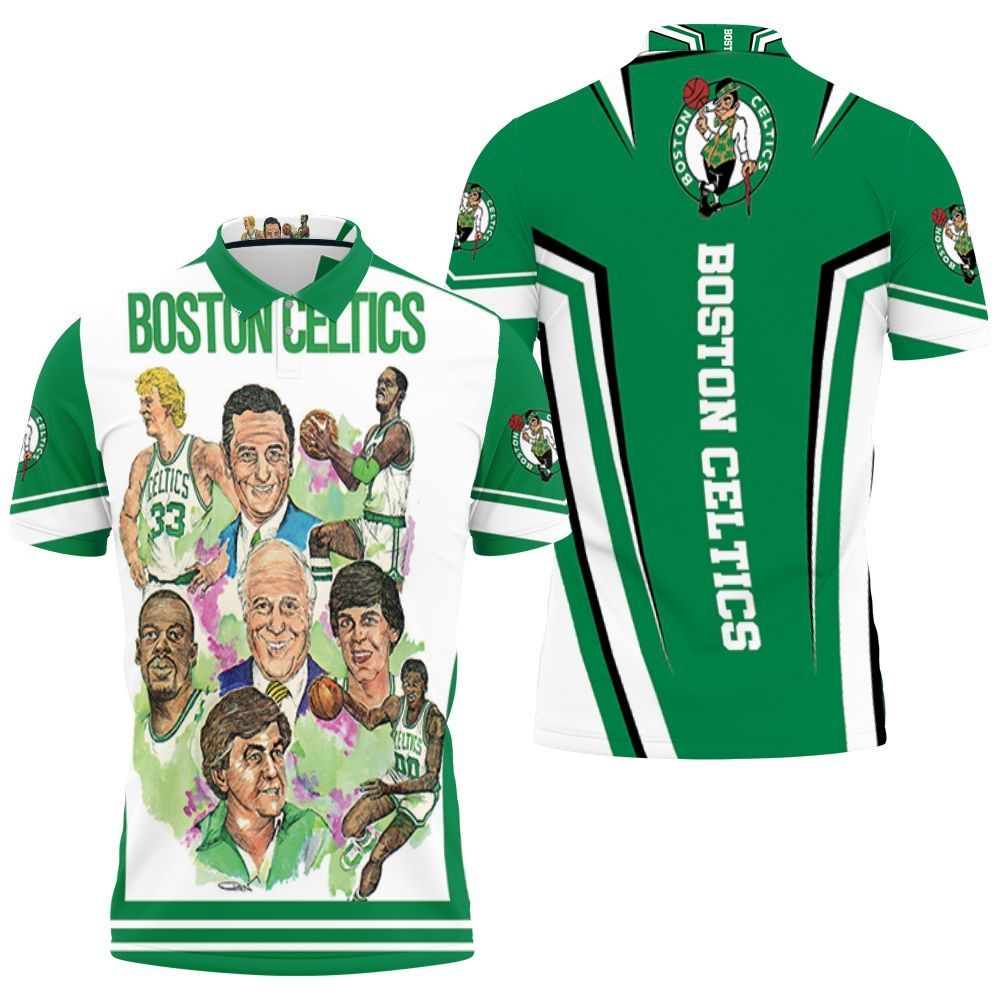 Boston Celtics 1982 Seasons Polo Shi &hellip;