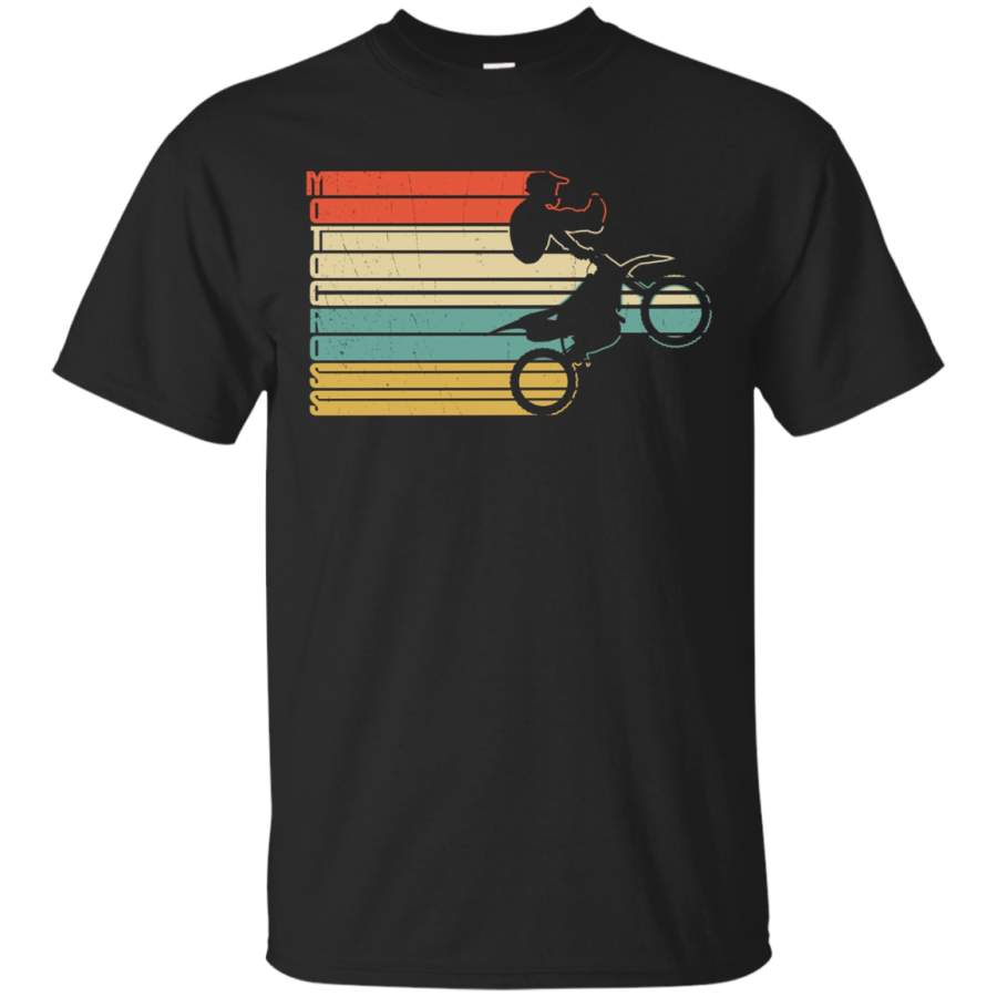 AGR Mens Vintage Style Motocross T-shirt