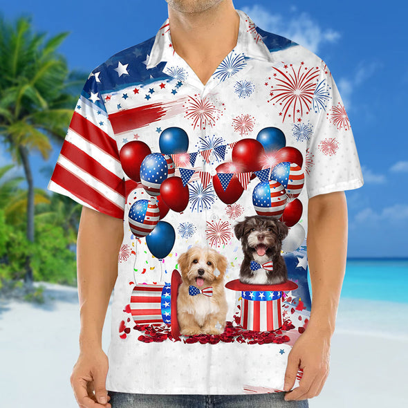 Havanese Independence Day Hawaiian Shirt For Men And Women, 4Th Of July Hawaiian Shirt