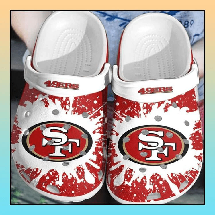 San Francisco 49ers Crocss Clog Shoes Ver823