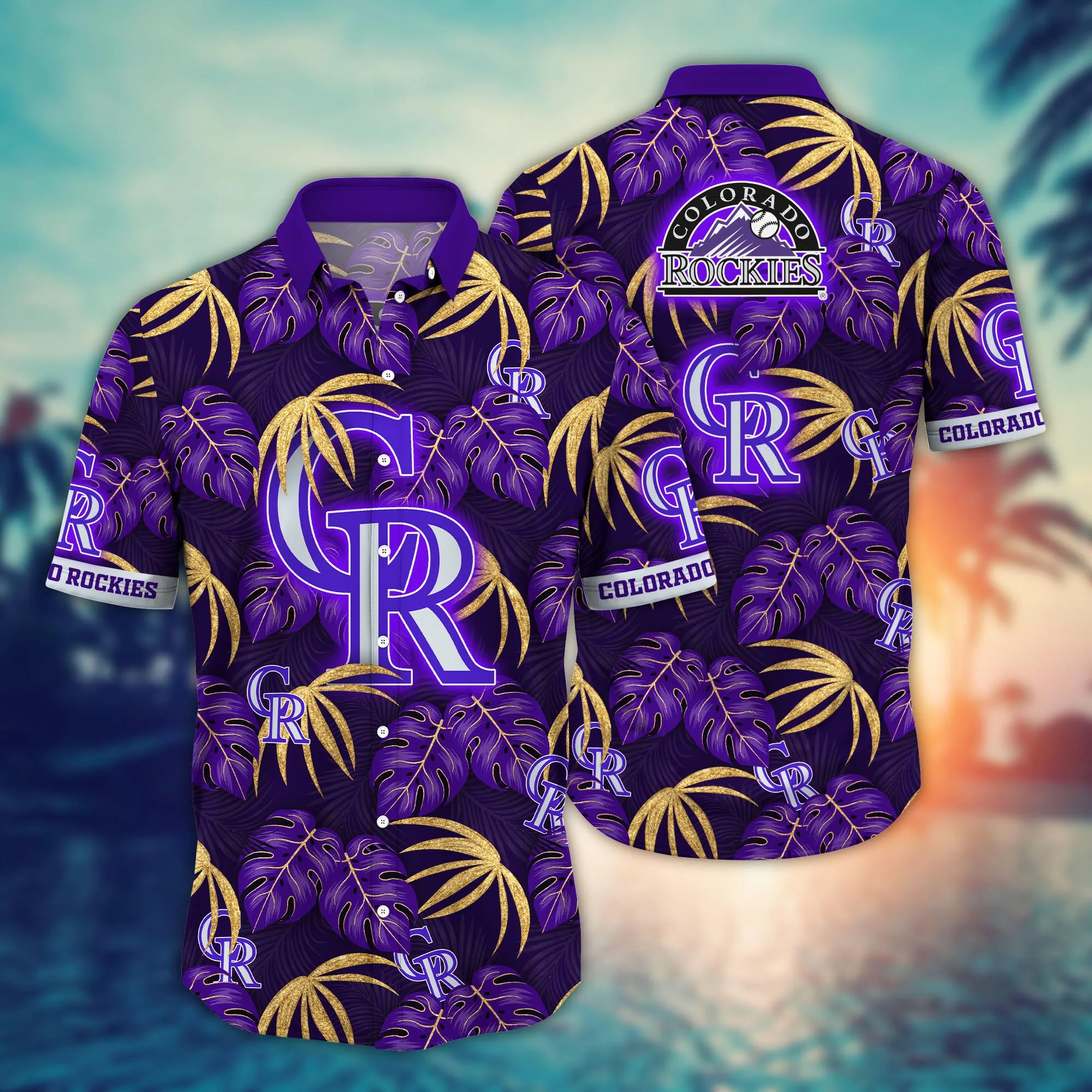 Colorado Rockies Mlb Hawaiian Shirt Tide Aloha Shirt