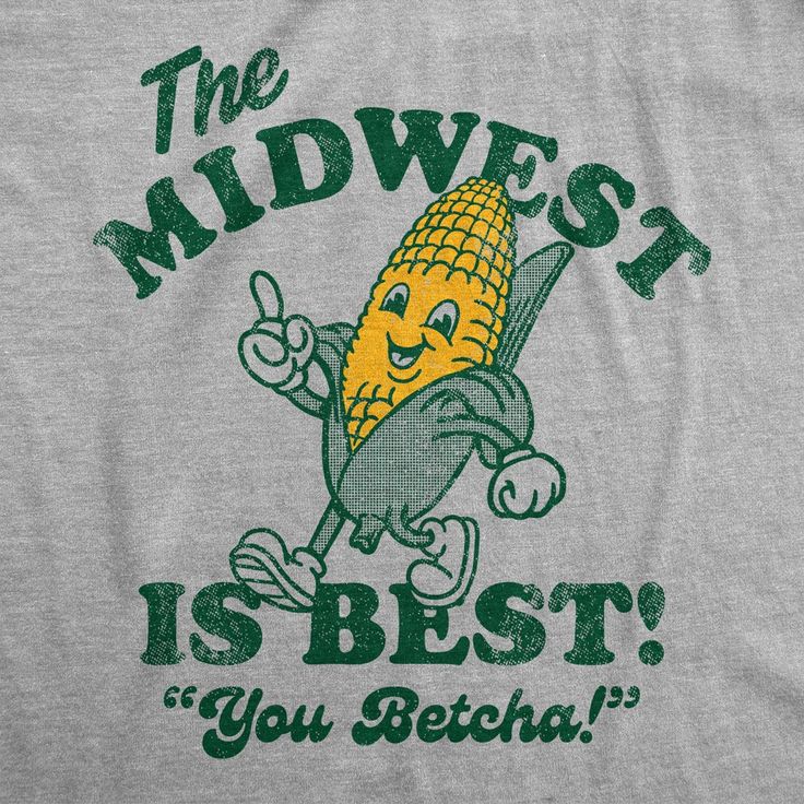 Mens Funny T Shirts The Midwest Is B &hellip;