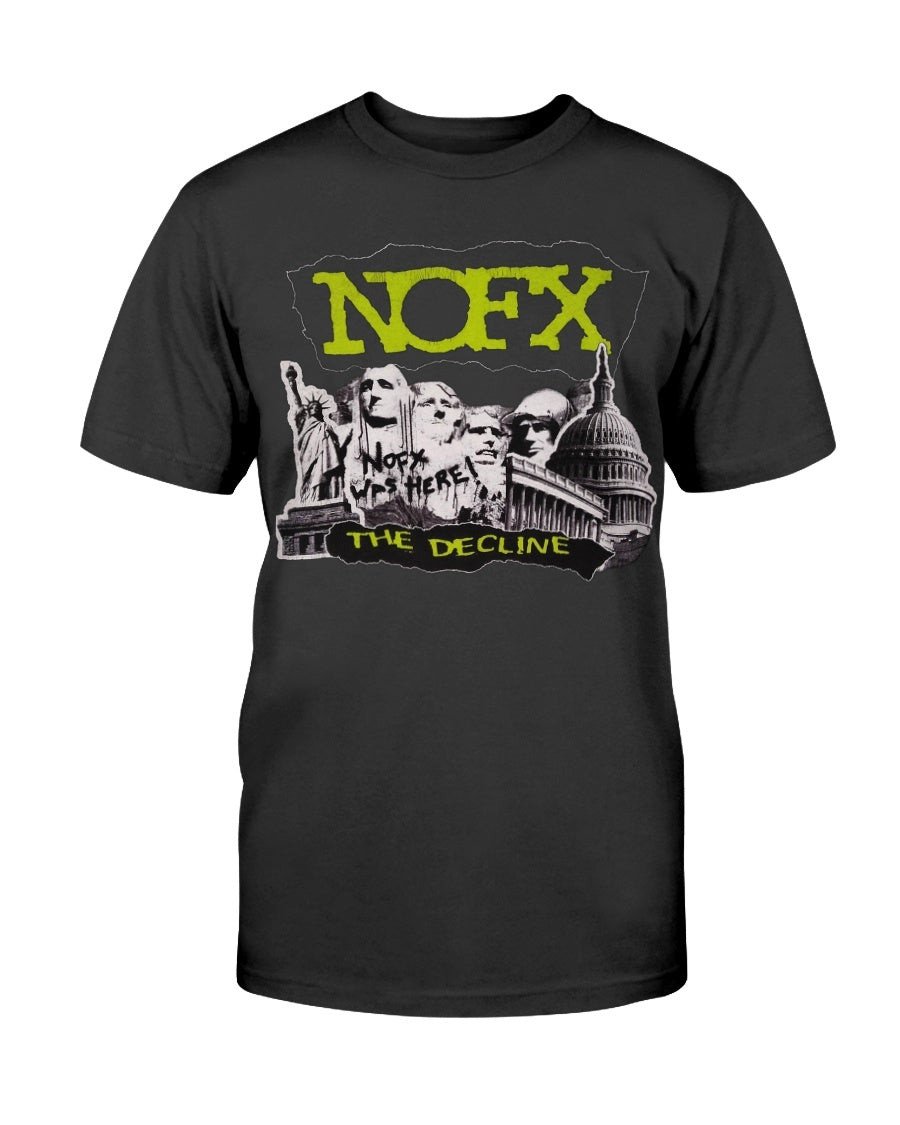 Vintage 00S Nofx Punk Rock Band Concert T Shirt 211013