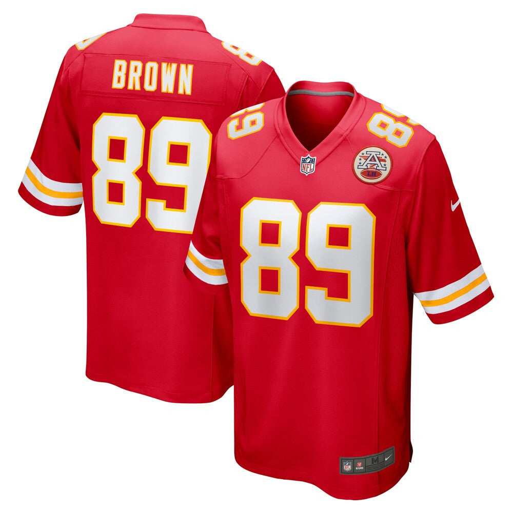 Men’S Kansas City Chiefs Daniel Brown Nike Red Game Jersey