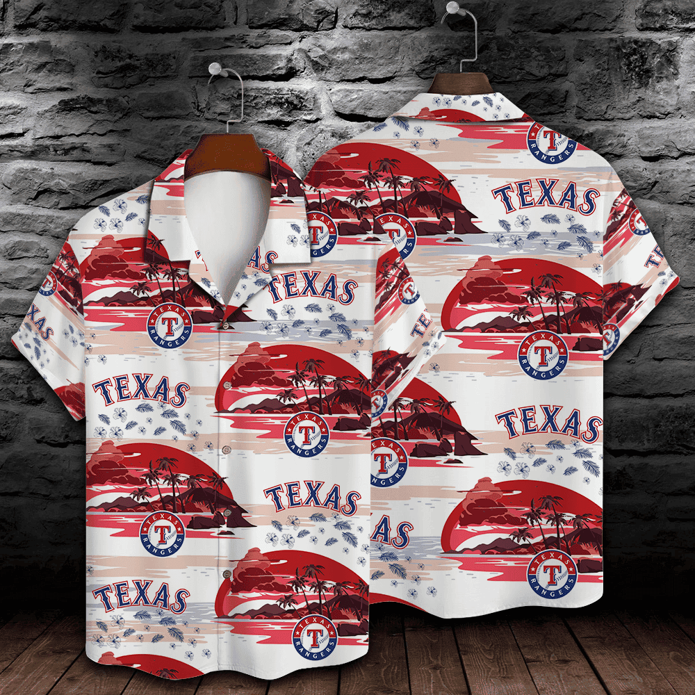Texas Rangers Baseball 2023 New Design Hawaiian Shirt