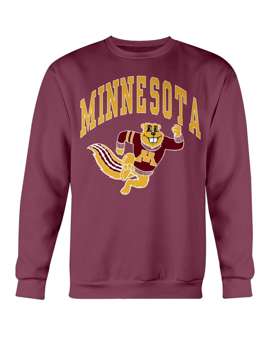 Vintage 90S Minnesota Golden Gophers College Football Team Ncaa University Of Minnesota Sweatshirt 211006