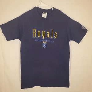 Vintage Kansas City Royals Pro Layer 1998 T Shirt Baseball