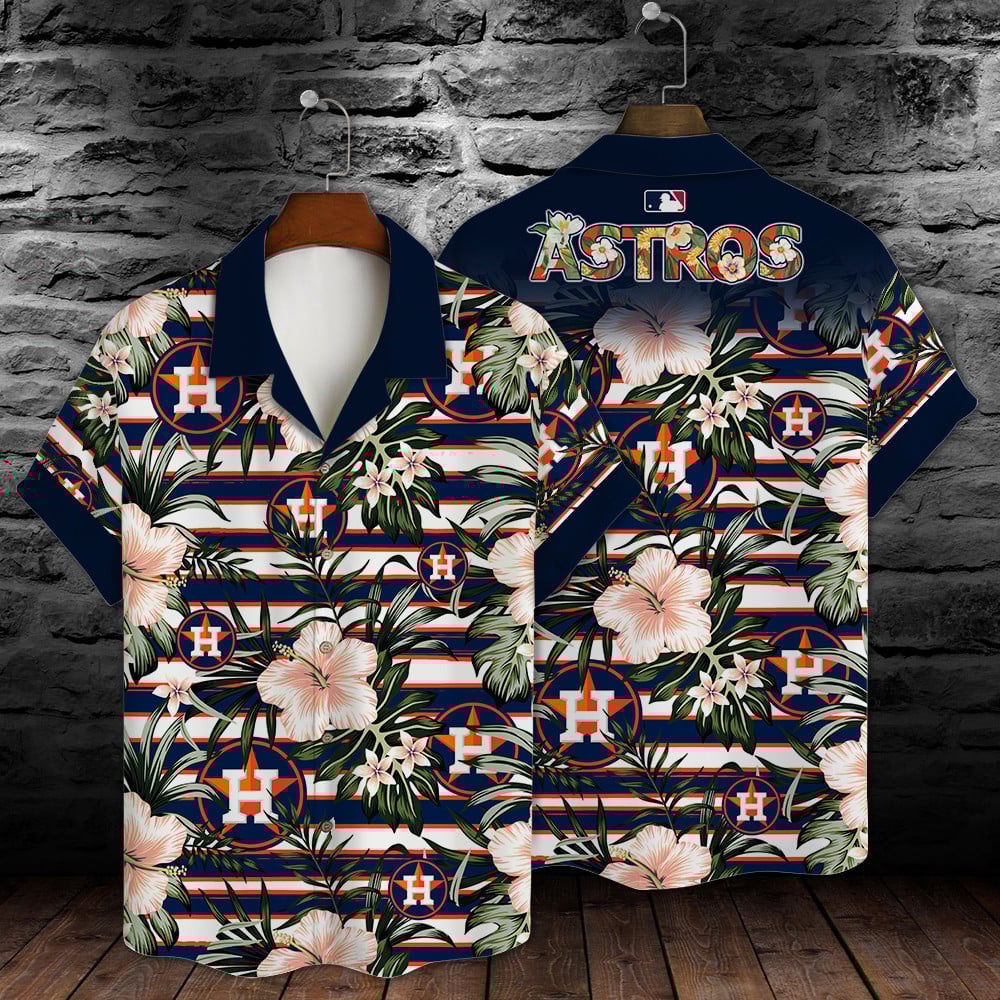 Houston Astros Major League Baseball 2023 Aop Hawaiian Shirt