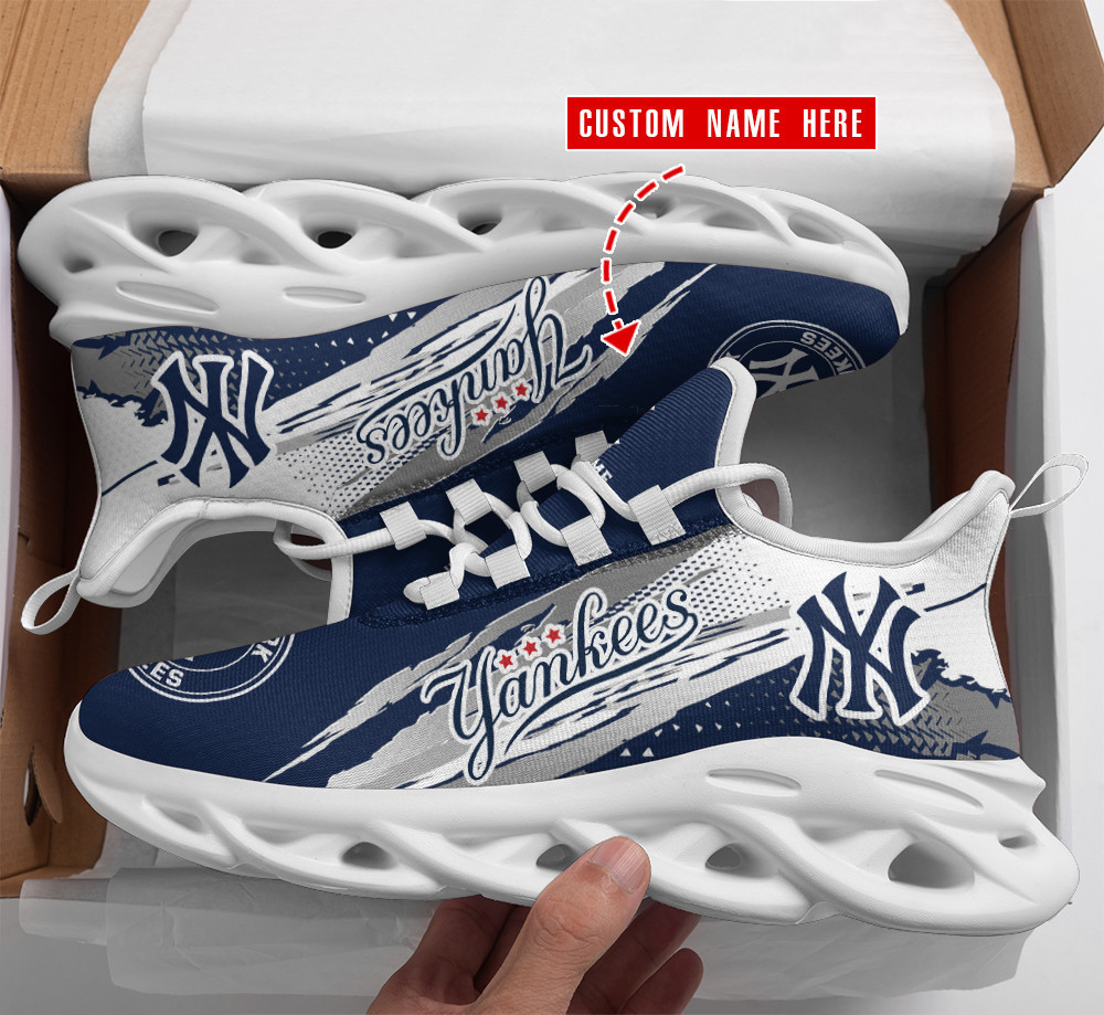 New York Yankees Personalized Clunky Sneaker Max Soul Shoes Ver 41