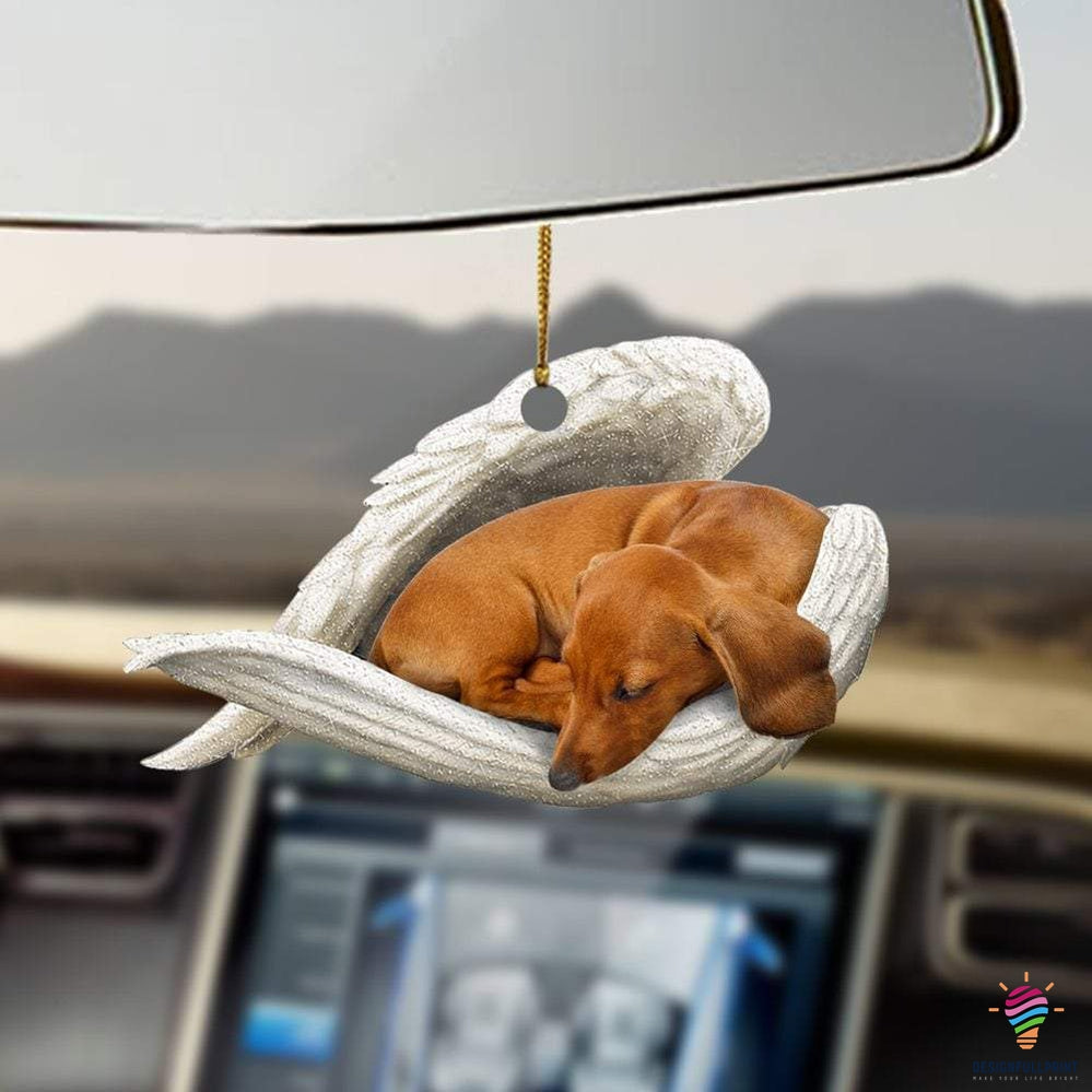 Gift For Dachshunds Angel Car Hangin &hellip;
