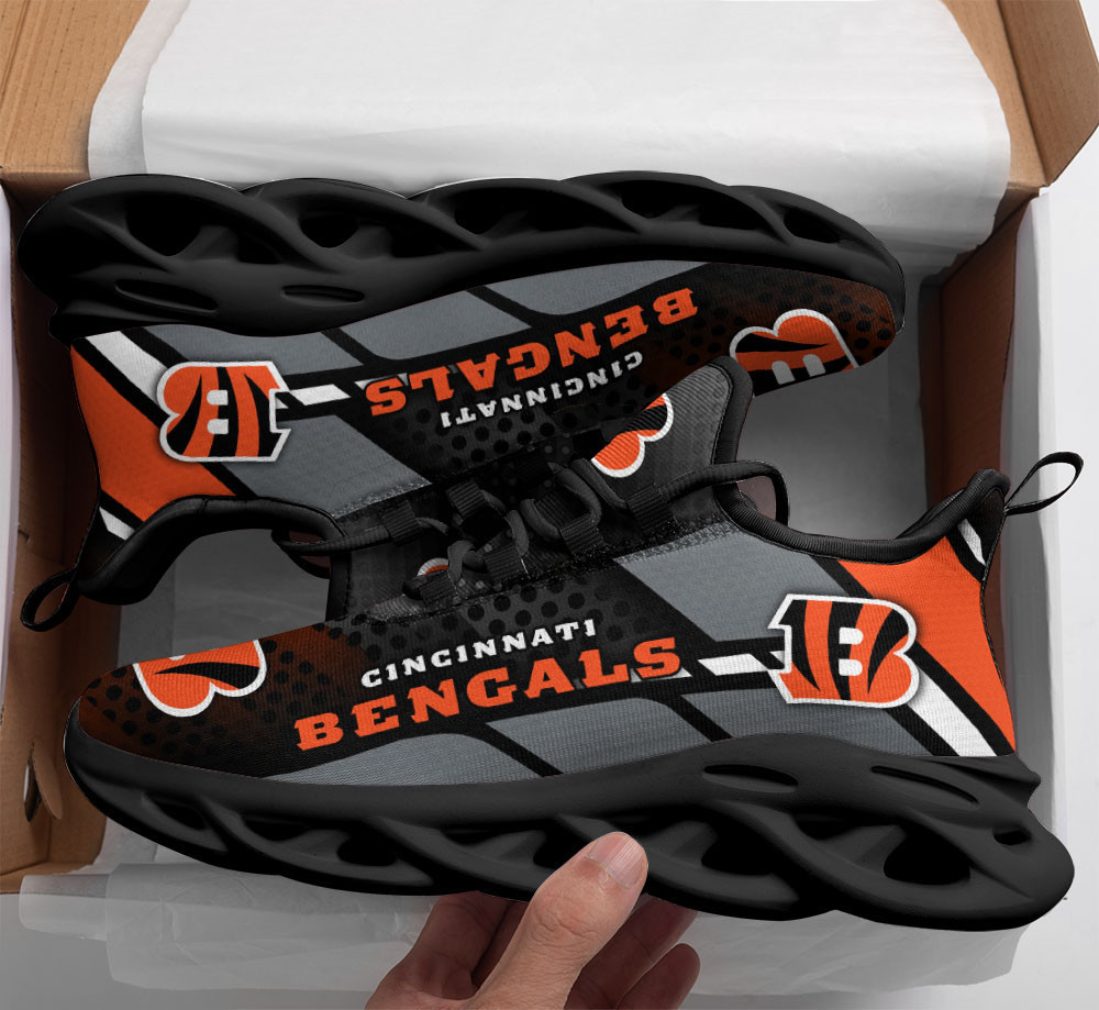 Cincinnati Bengals Clunky Sneaker Max Soul Shoes MS2578