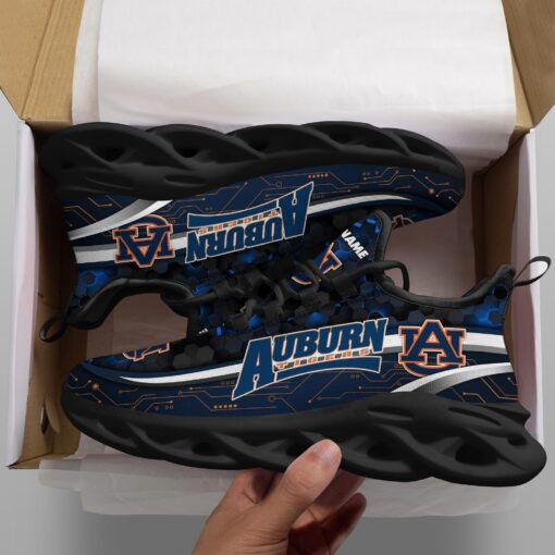 Auburn Tigers Personalized Clunky Sneaker Max Soul Shoes 1206