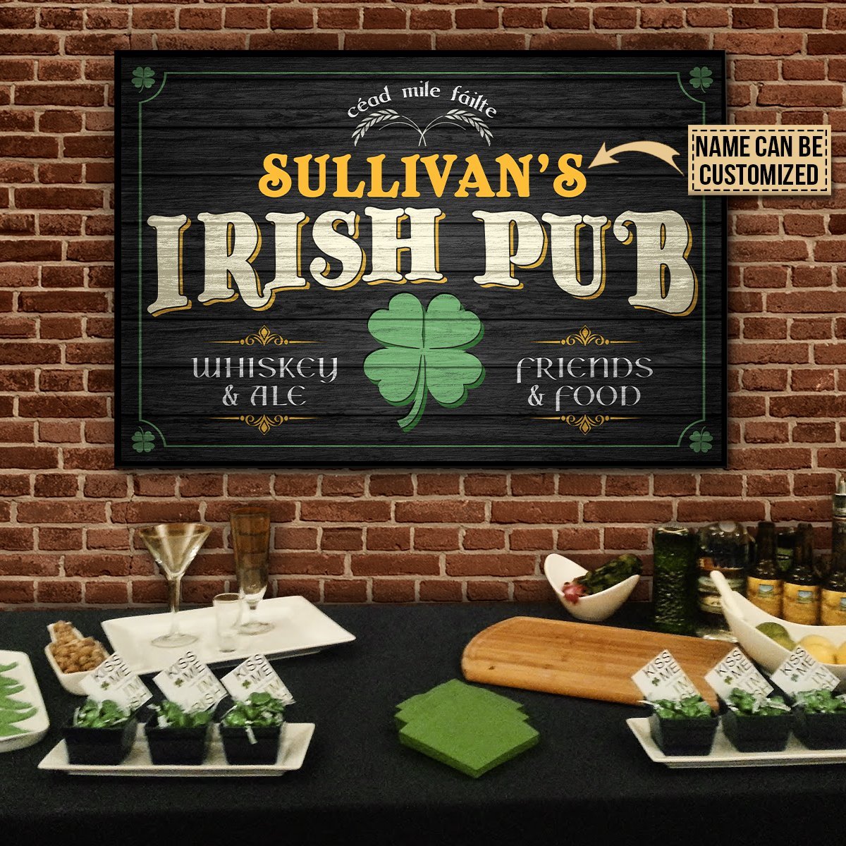 Personalized Irish Pub Friend And Fo &hellip;