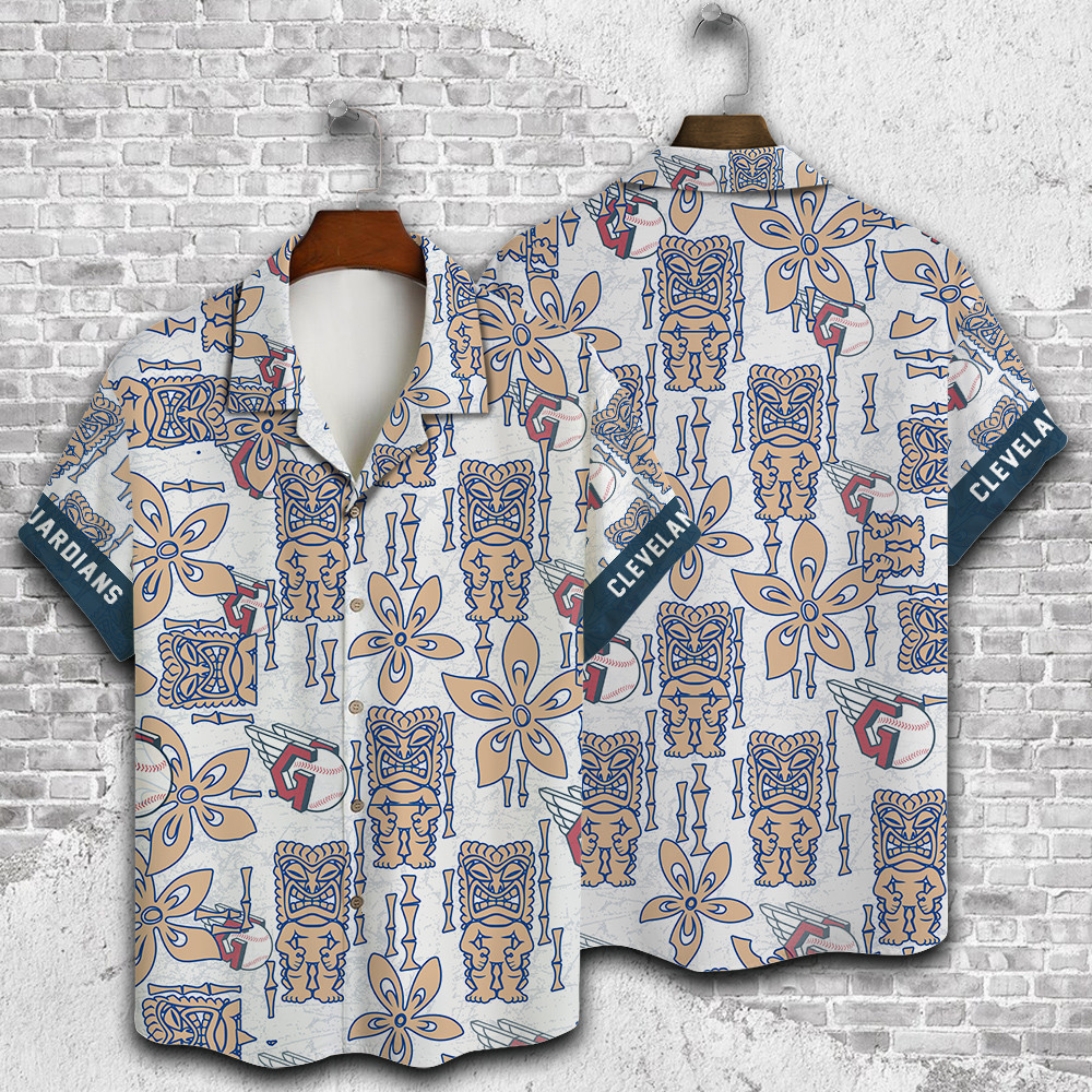 Cleveland Guardians Major League Baseball 2023 Aop Hawaiian Shirt