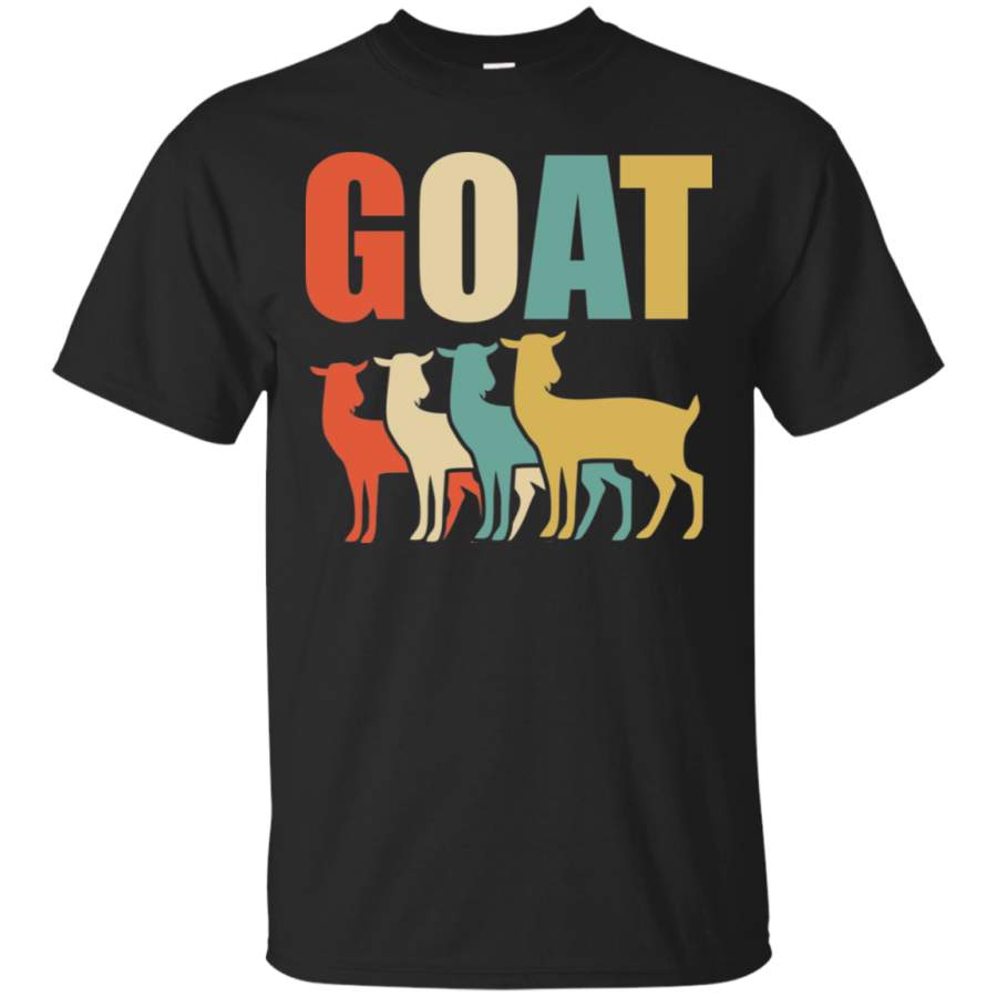 Vintage Style Goat Silhouette T-Shirt