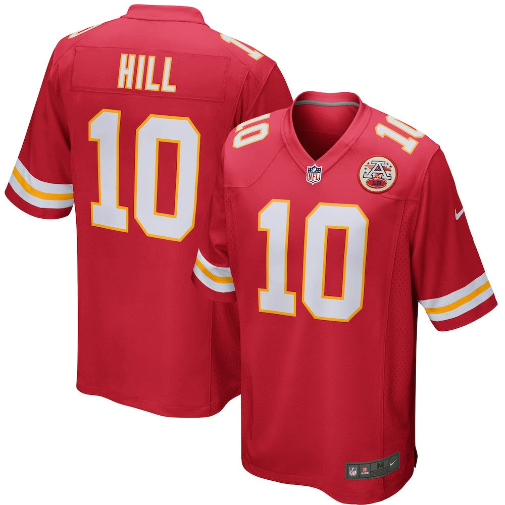 Men’S Kansas City Chiefs Tyreek Hill Nike Red Game Player Jersey