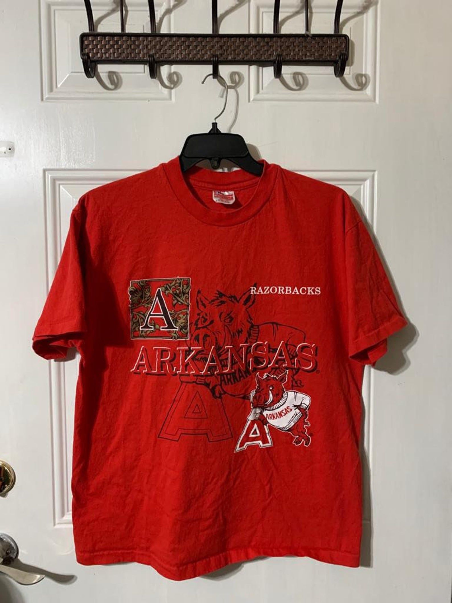 Vintage 90S Razorbacks Arkansas T-Shirt