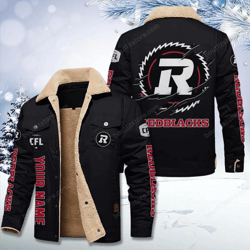 Ottawa Redblacks  Stand Collar Jacket