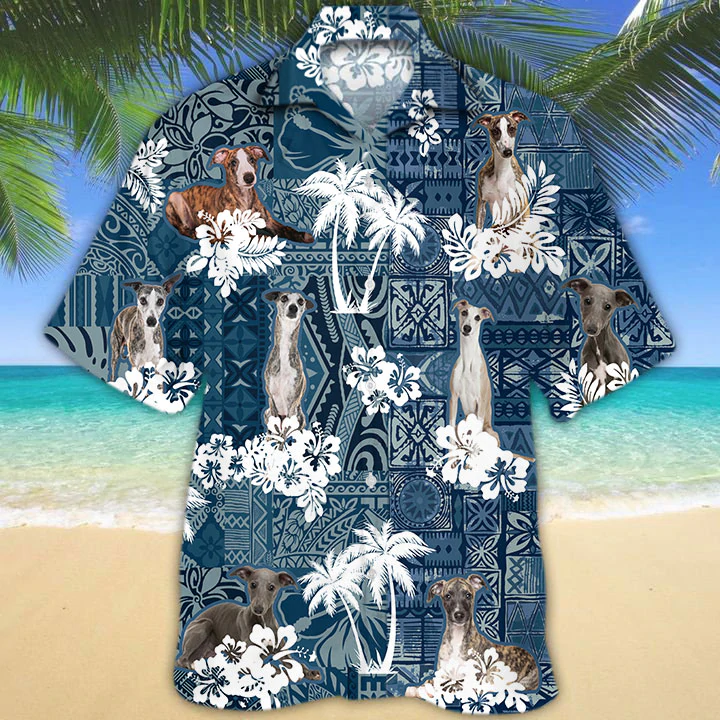 Whippet Hawaiian Shirt