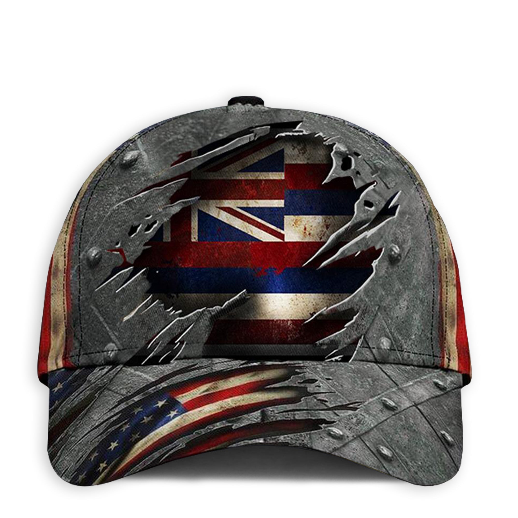 Hawaii State Flag Hat 3D Printed Us …