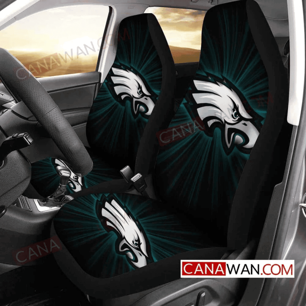 Philadelphia Eagles Logo Pattern Car Seat Cover CSC2807