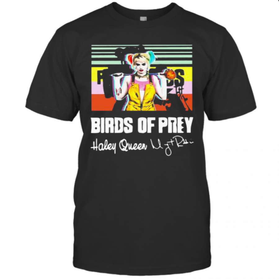 Birds of Prey Quinn Signature Vintage T Shirt Trending T Shirt 2020