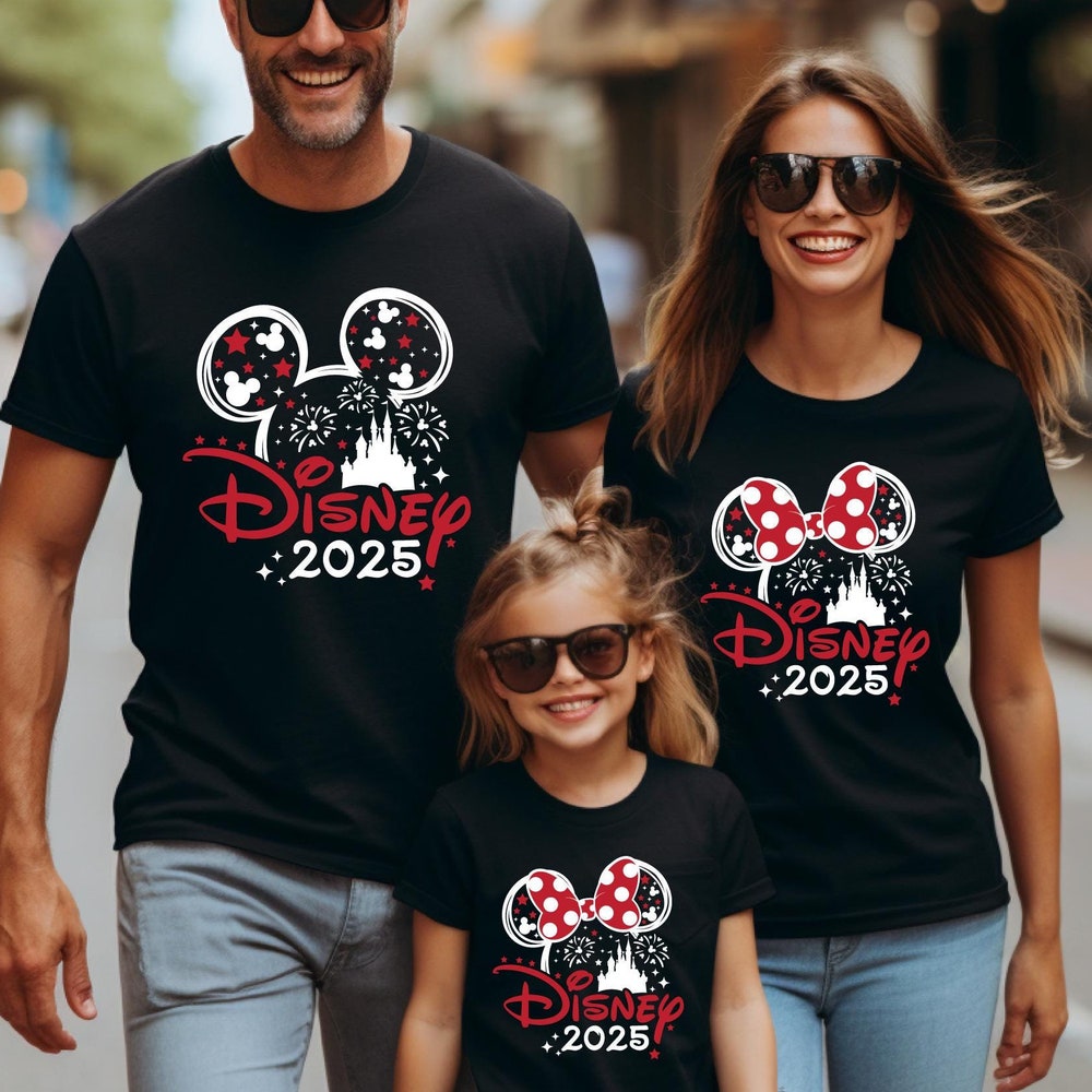 Custom Disney 2025 Shirt, 2025 Disney Tees, Disneyworld Shirts, Disney Trip Shirts, Disney Family Matching Shirt, Disney Vacation T-Shirt Blueshirtfarm