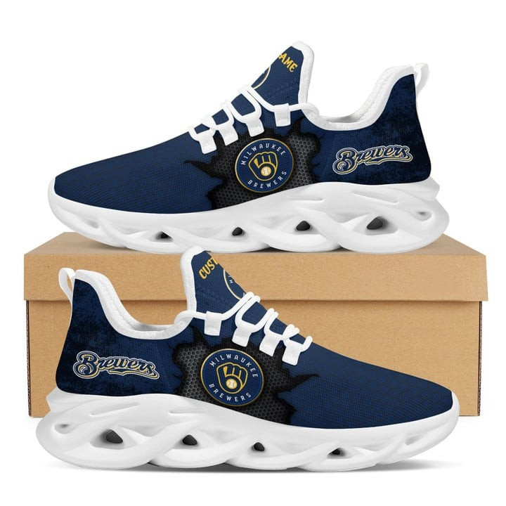 Milwaukee Brewers Max Soul Shoes Sport Sneakers Gift For Fans Sport Ver 09