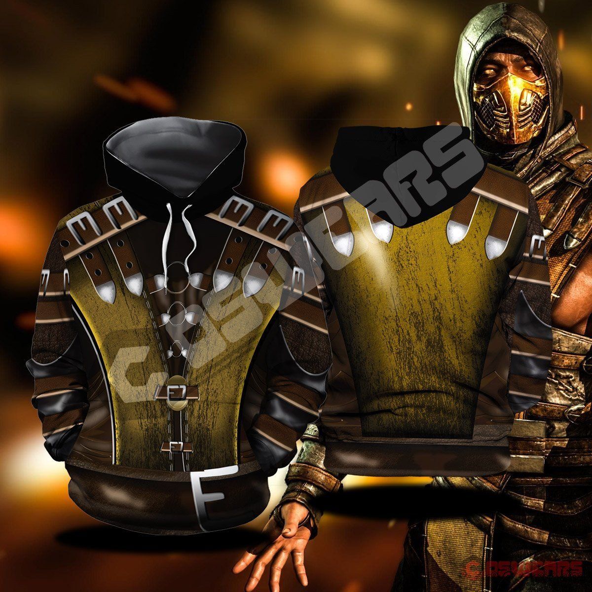 Mortal Kombat – Scorpion Pullover  &hellip;